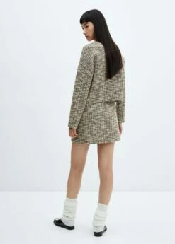 Sweat-shirt Tweed Chiné -Promos Mango Boutique 57087736 08 R