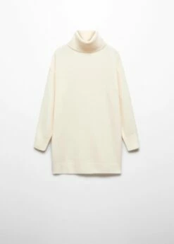 Robe Maille Col Roulé -Promos Mango Boutique 57087737 05 B