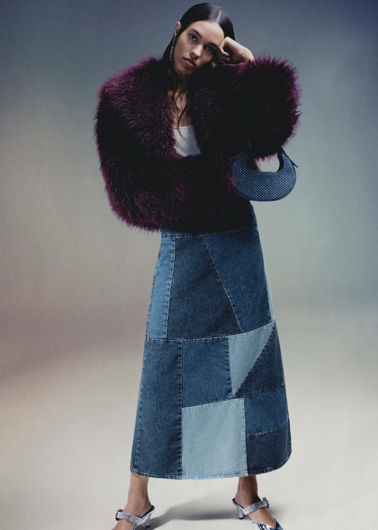 Jupe En Jean Patchwork 7 Jupe En Jean Patchwork – Image 5