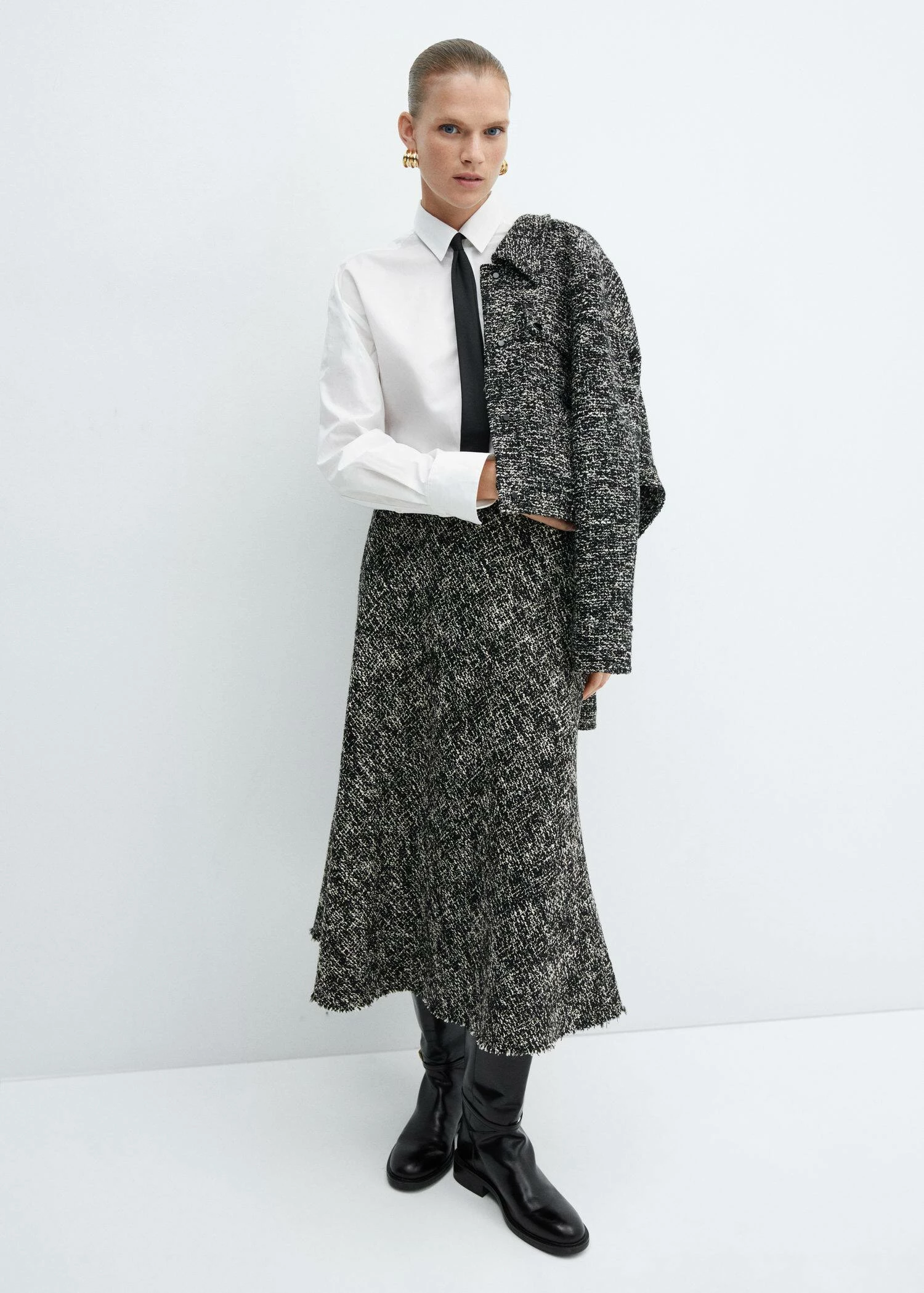 Jupe Midi Tweed 7 Jupe Midi Tweed – Image 5