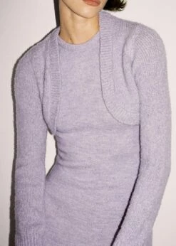 Cardigan Crop Maille -Promos Mango Boutique 57087753 68 D6