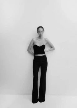 Top Style Corset Tweed 15 Top Style Corset Tweed -Promos Mango Boutique 57088267 99 D2