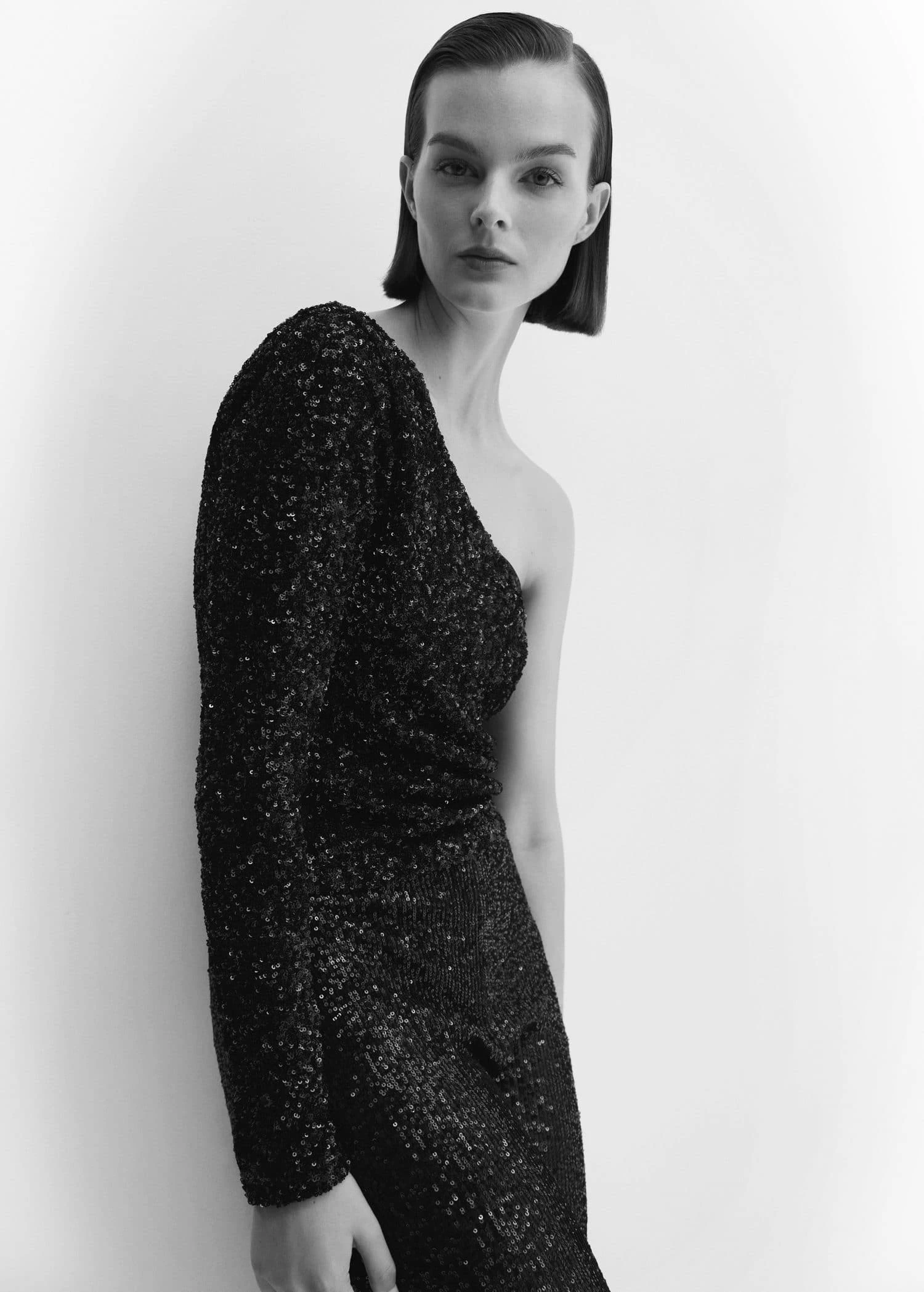 Top Asymétrique Sequins 7 Top Asymétrique Sequins – Image 5