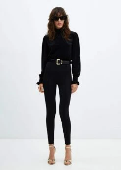 Blouse Velours -Promos Mango Boutique 57089113 99 99999999 01