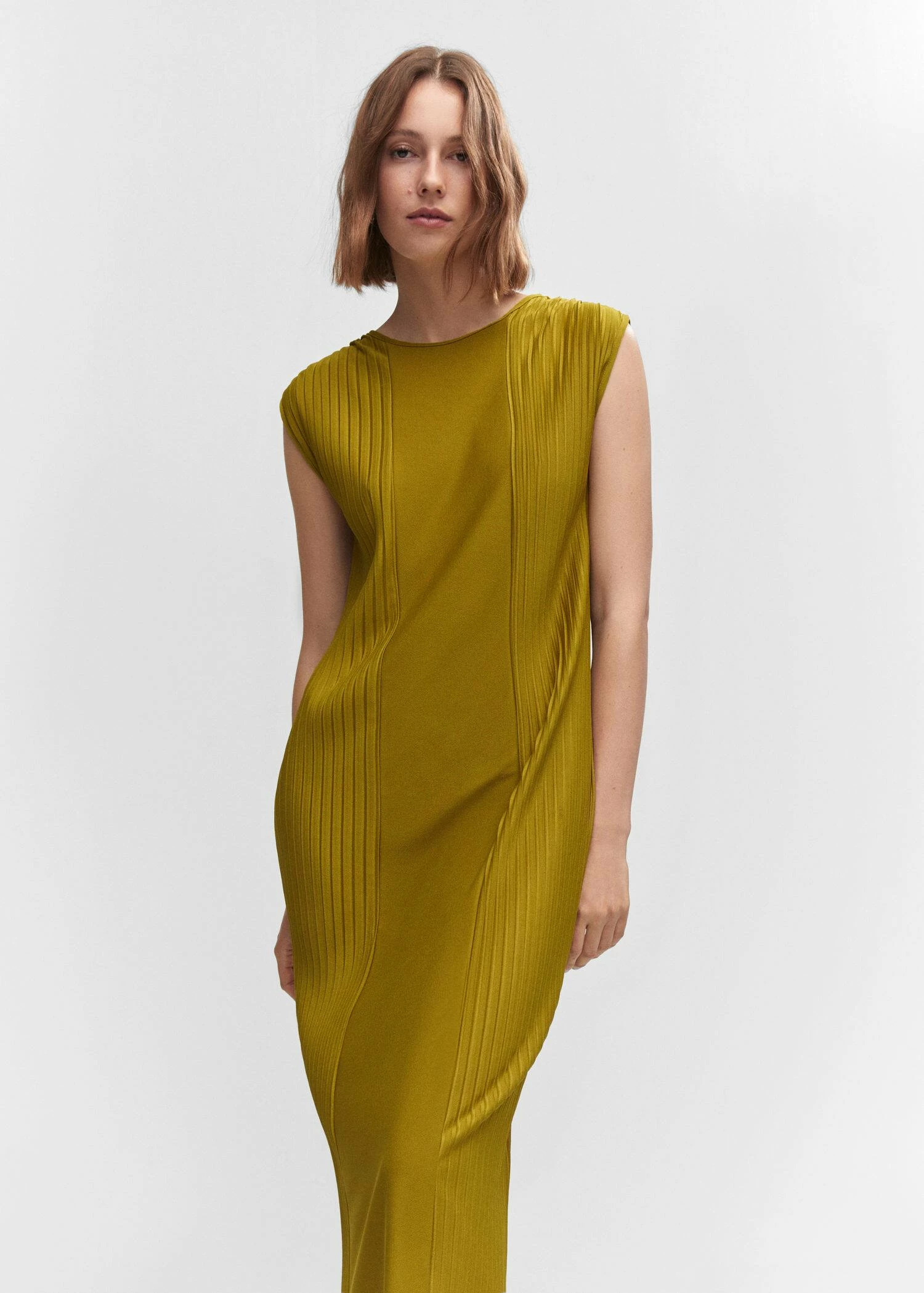 Robe Détails Plissés 3 Robe Détails Plissés