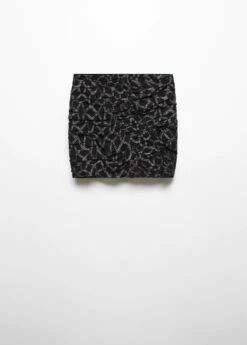 Jupe Froncée Lurex 13 Jupe Froncée Lurex -Promos Mango Boutique 57092882 99 B