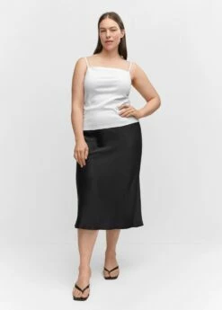 Débardeur Col Droit -Promos Mango Boutique 57093808 01 D3