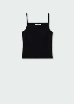 Débardeur Col Droit -Promos Mango Boutique 57093808 99 B