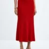 Jupe Midi Maille -Promos Mango Boutique 57093810 70