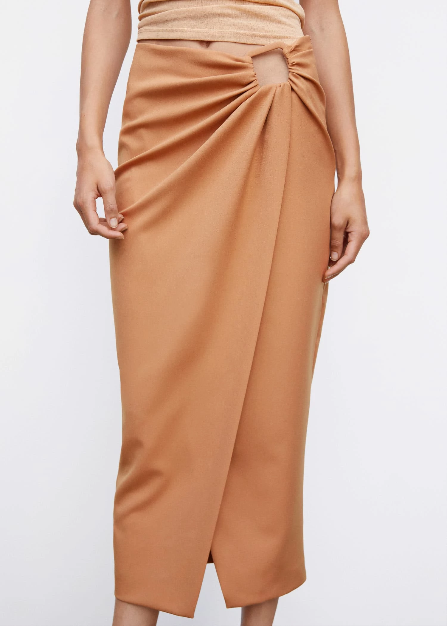 Jupe Croisée Détails Froncés 7 Jupe Croisée Détails Froncés – Image 5