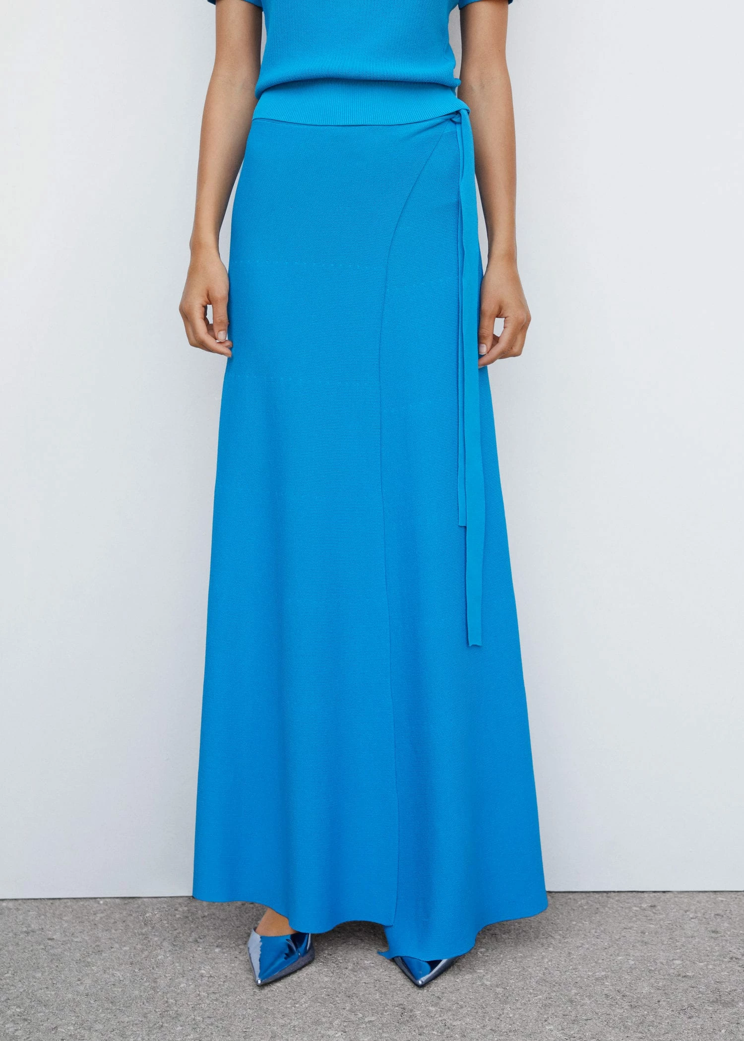 Jupe Portefeuille à Nœud 3 Jupe Portefeuille à Nœud