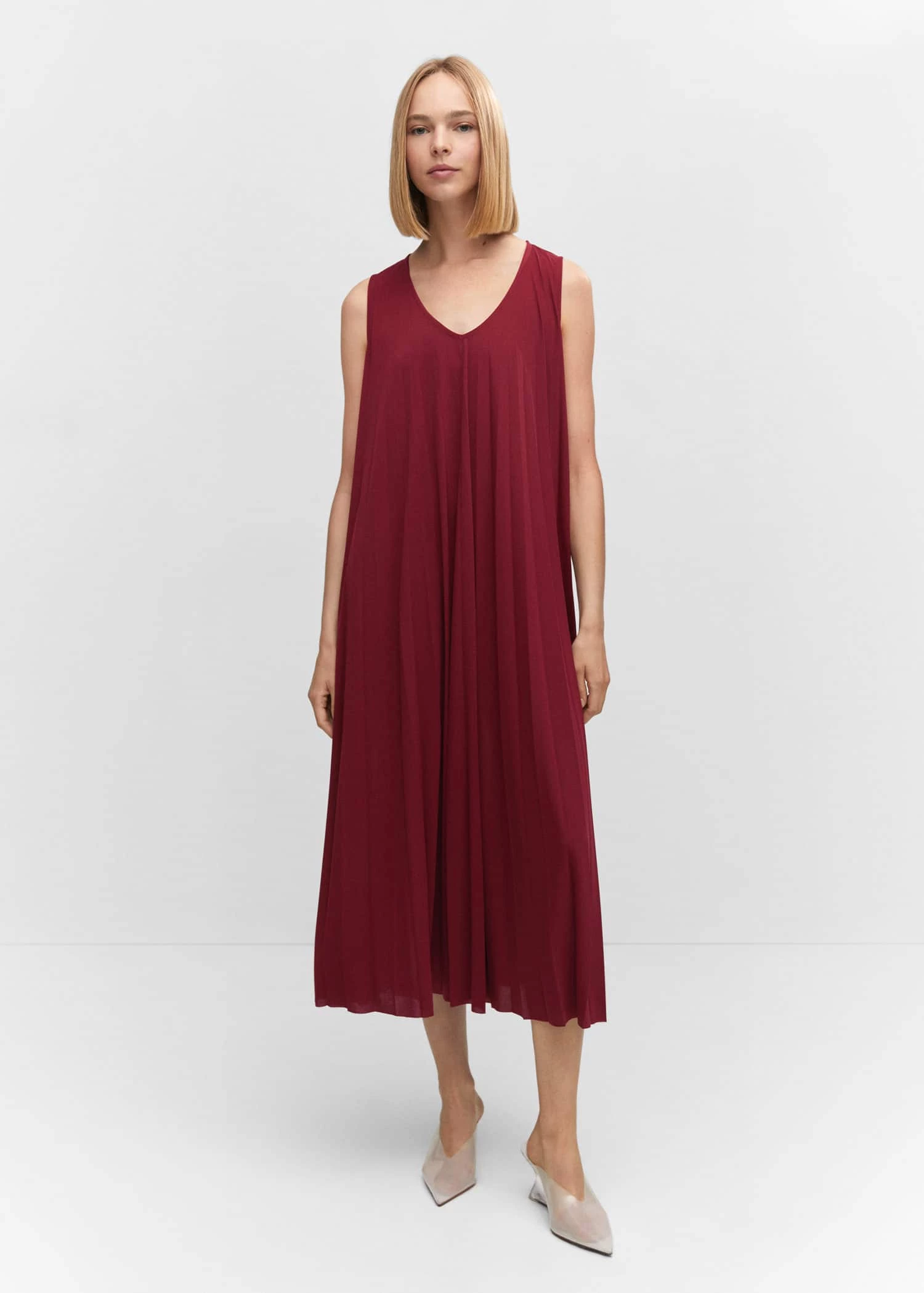 Robe Midi Plissée 4 Robe Midi Plissée – Image 2