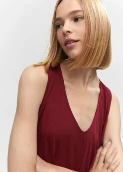 Robe Midi Plissée 19 Robe Midi Plissée -Promos Mango Boutique 57094007 78 D1