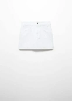 Minijupe En Jean Coutures -Promos Mango Boutique 57094426 01 B