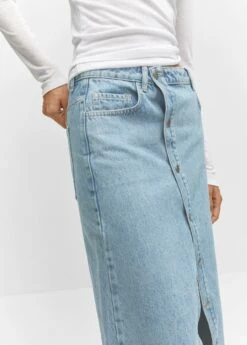Jupe En Jean Boutons -Promos Mango Boutique 57094430 TC D6