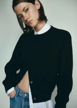 Cardigan Col Rond -Promos Mango Boutique 57094781 99 D6