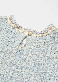 Top Tweed Bouton Bijou -Promos Mango Boutique 57095805 50 D8