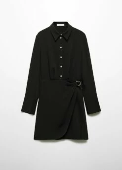 Robe Chemisier Courte -Promos Mango Boutique 57096308 99 B