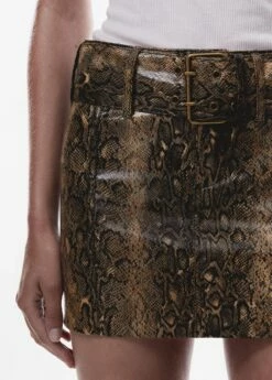 Minijupe Ceinture En Imprimé Animal 13 Minijupe Ceinture En Imprimé Animal -Promos Mango Boutique 57097752 30 D6