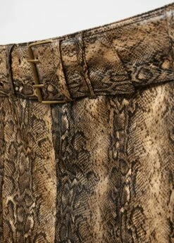 Minijupe Ceinture En Imprimé Animal 14 Minijupe Ceinture En Imprimé Animal -Promos Mango Boutique 57097752 30 D8