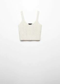 Top Maille Détail Sequins 17 Top Maille Détail Sequins -Promos Mango Boutique 57099098 05 B