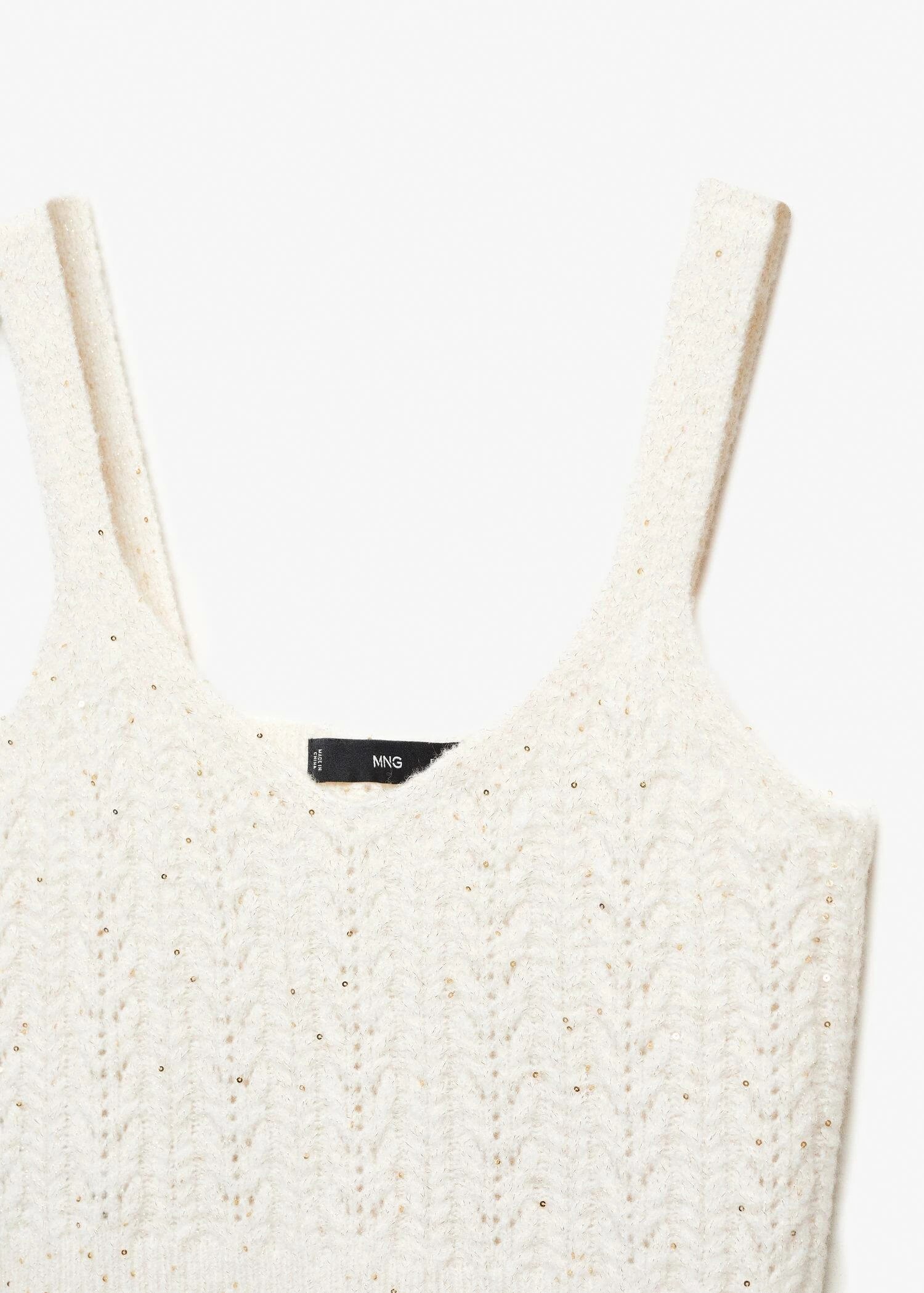 Top Maille Détail Sequins 9 Top Maille Détail Sequins – Image 7