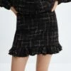 Jupe Tweed Volantée -Promos Mango Boutique 57099219 99
