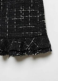 Jupe Tweed Volantée -Promos Mango Boutique 57099219 99 D8